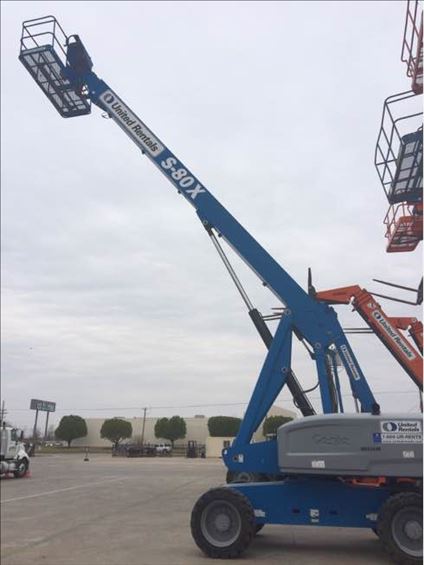 2014 Genie S-80X Boom Lift