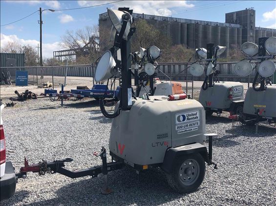 2018 Wacker Neuson LTV6K Towable Light Tower