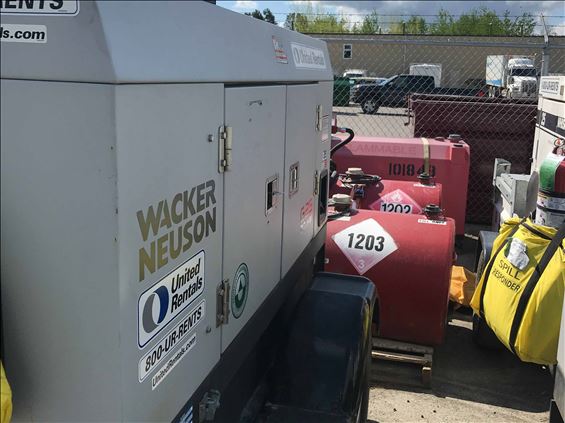 2018 Wacker Neuson G25 T4I Diesel Generator