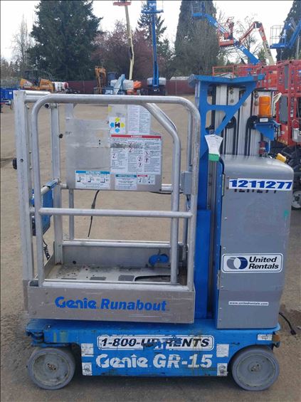 2011 Genie GR-15 Scissor Lift