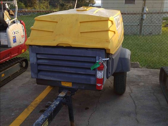 2013 Atlas Copco XAS185JD Air Compressor