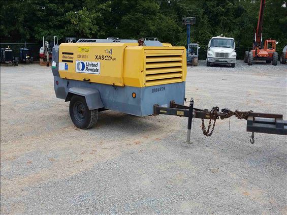 2013 Atlas Copco XAS400JD Air Compressor