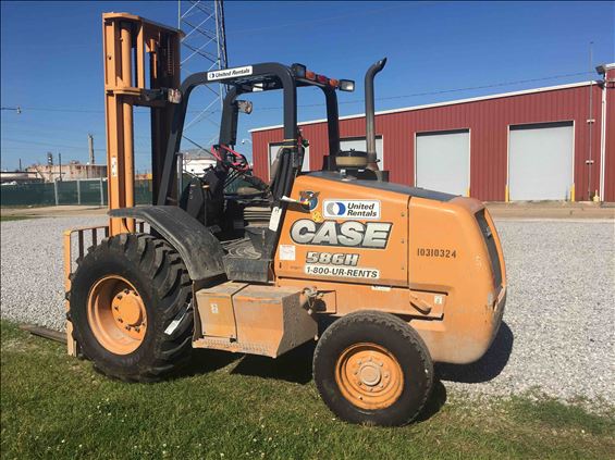 2014 Case 586H Rough Terrain Forklift