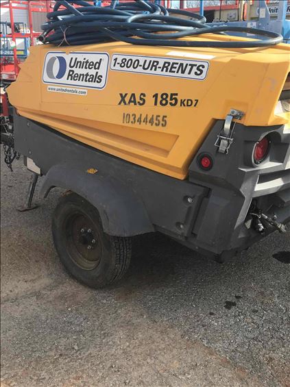 2015 Atlas Copco XAS185KD7 IT4 Air Compressor