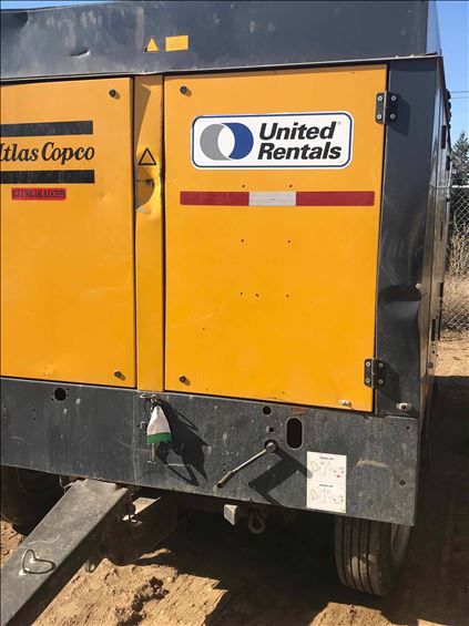 2010 Atlas Copco XAS1600CD6 Air Compressor