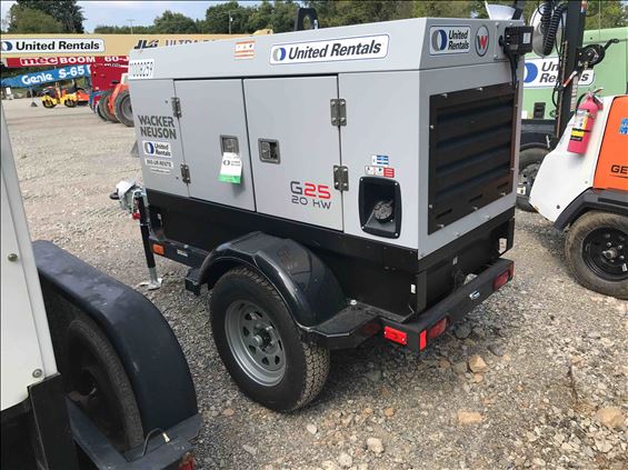 2019 Wacker Neuson G25 T4F Diesel Generator