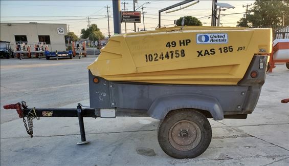 2014 Atlas Copco XAS185JD Air Compressor
