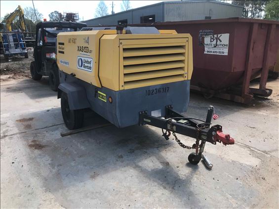 2014 Atlas Copco XAS400JD Air Compressor