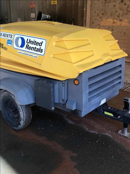 2015 Atlas Copco XAS185KD7 IT4 Air Compressor