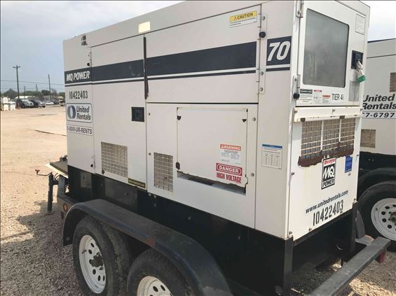 2015 Multiquip DCA70SSJU4I Diesel Generator