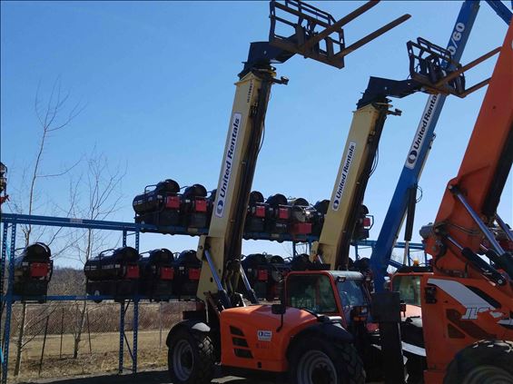 2014 JLG G10-55A Rough Terrain Forklift
