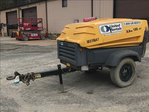 2014 Atlas Copco XAS185JD Air Compressor