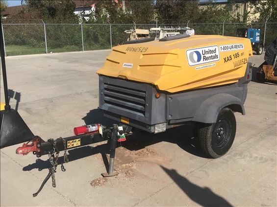 2013 Atlas Copco XAS185JD Air Compressor
