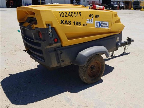 2014 Atlas Copco XAS185JD Air Compressor