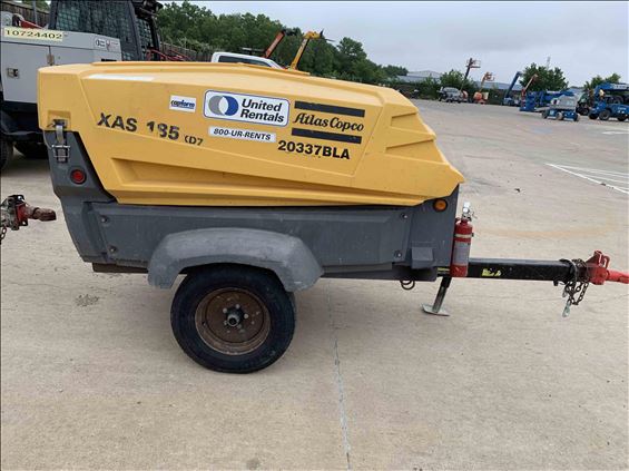 2015 Atlas Copco XAS185 Air Compressor