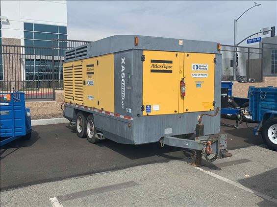 2013 Atlas Copco XAS 1800 Air Compressor