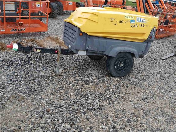 2014 Atlas Copco XAS185JD Air Compressor