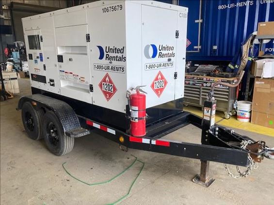 2017 Cummins C100 D6R Diesel Generator