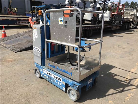 2012 Genie GR-15 Scissor Lift