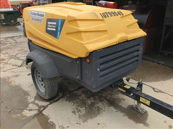 2018 Atlas Copco XAS185KD7 FT4 Air Compressor