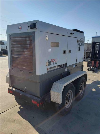 2016 Wacker Neuson G 100 Diesel Generator