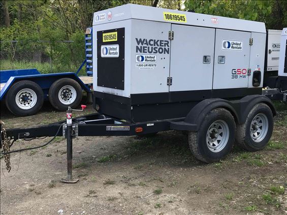 2017 Wacker Neuson G50 T4F Diesel Generator