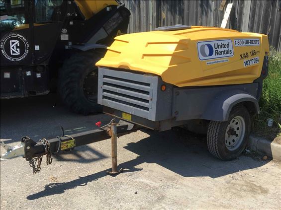 2015 Atlas Copco XAS185KD7 IT4 Air Compressor