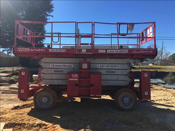 2013 MEC 5492RT Scissor Lift