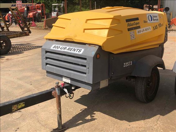 2015 Atlas Copco XAS185 Air Compressor