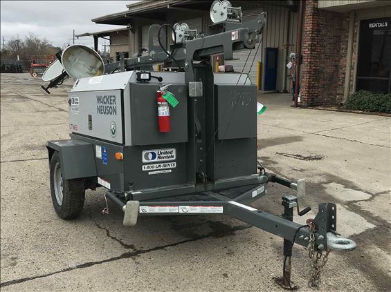2017 Wacker Neuson LTW8K Towable Light Tower