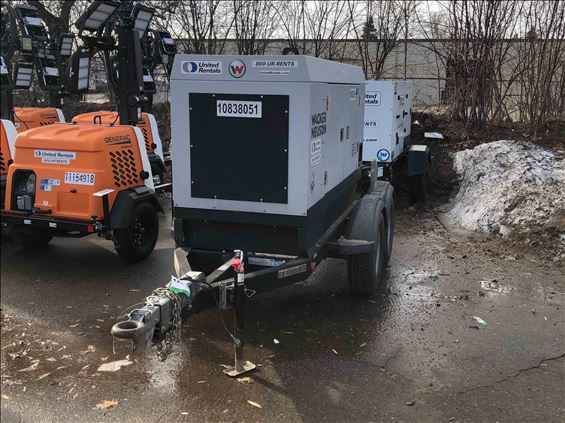 2018 Wacker Neuson G50 T4F Diesel Generator