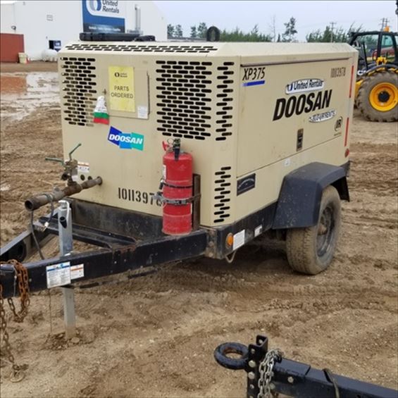 2013 Doosan XP375WJD-FX-T3 Air Compressor