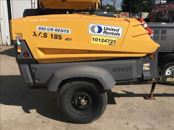 2013 Atlas Copco XAS185JD Air Compressor