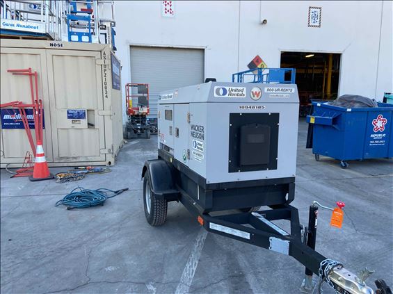 2019 Wacker Neuson G25 T4F Diesel Generator