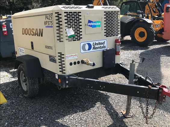 2014 Doosan P425/HP375WCUT4 Air Compressor