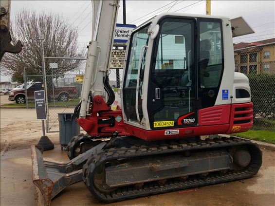 2017 Takeuchi TB290C Mini-Excavator
