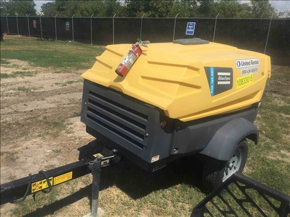 2018 Atlas Copco XAS185KD7 FT4 Air Compressor