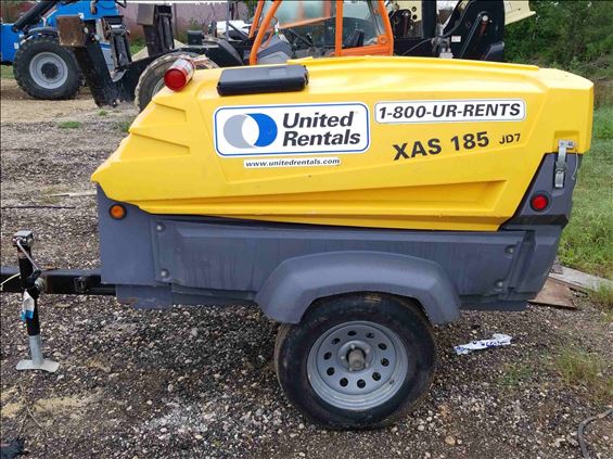 2014 Atlas Copco XAS185JD Air Compressor