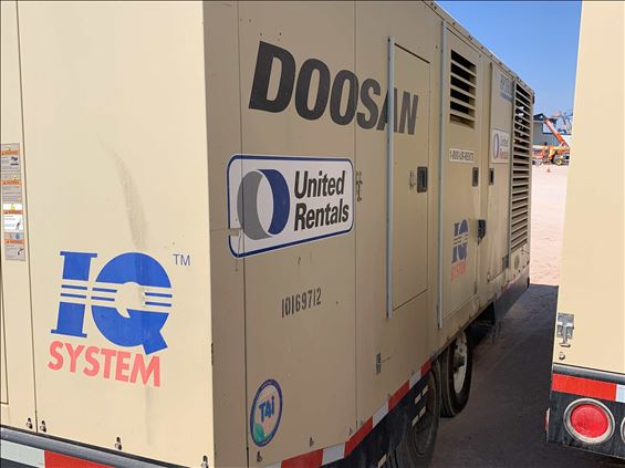 2013 Doosan HP1600WCU-IQT4I Air Compressor