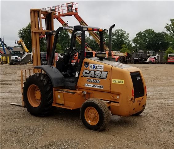 2014 Case 586H Rough Terrain Forklift