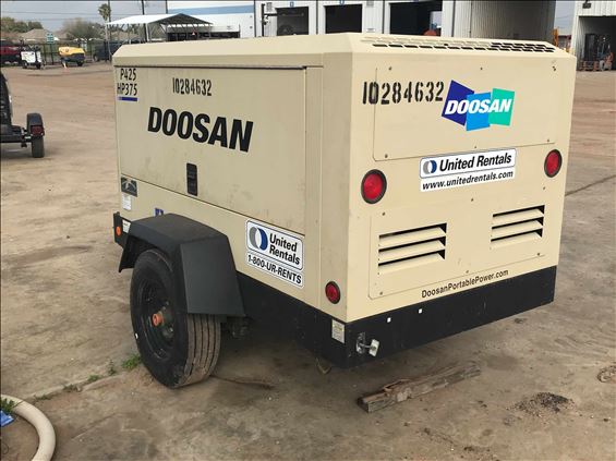 2014 Doosan P425/HP375WCUT4 Air Compressor