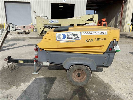 2015 Atlas Copco XAS185KD7 IT4 Air Compressor