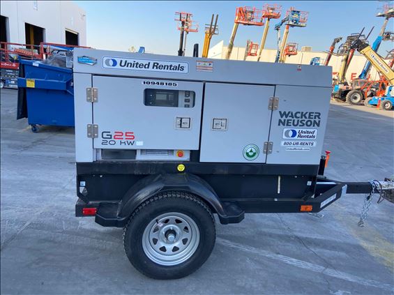 2019 Wacker Neuson G25 T4F Diesel Generator