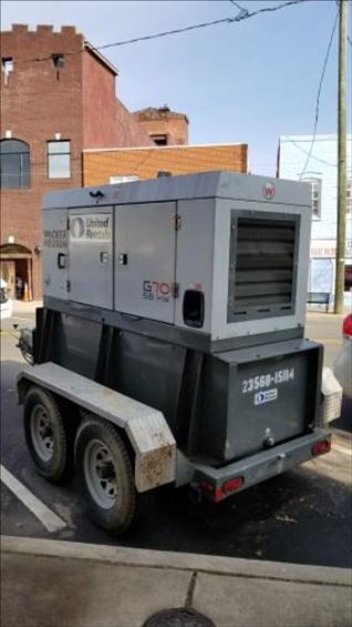 2013 Wacker Neuson G 70 Diesel Generator