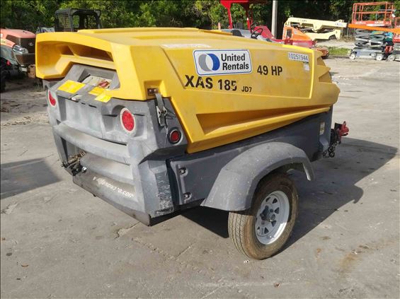 2014 Atlas Copco XAS185JD Air Compressor