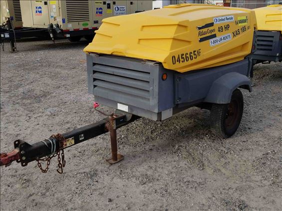 2013 Atlas Copco XAS185JD7IT4PE Air Compressor