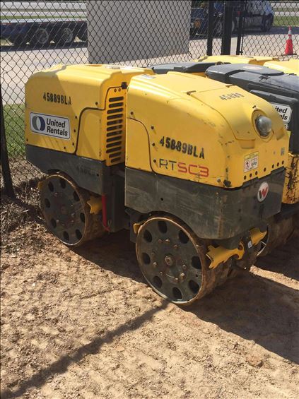 2017 Wacker Neuson RTKX-SC3 Walk-Behind Roller