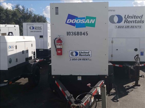 2015 Doosan G85WCU-T4I Diesel Generator