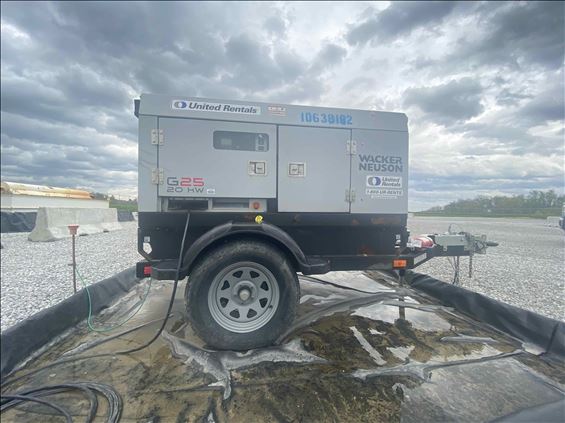 2017 Wacker Neuson G25 T4F Diesel Generator