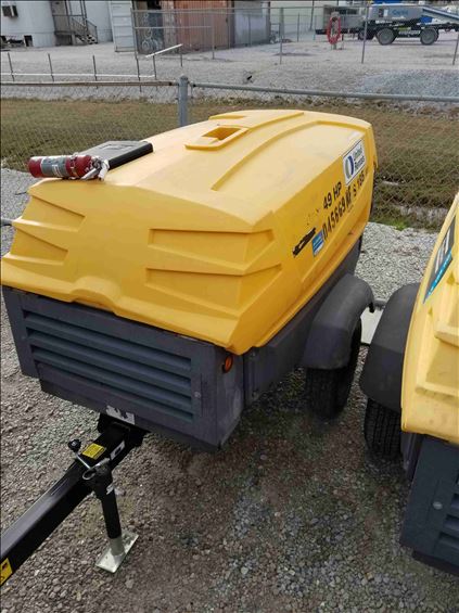 2013 Atlas Copco XAS185JD7IT4PE Air Compressor
